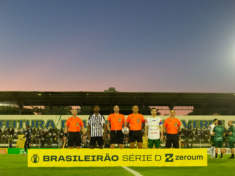 CBF define a arbitragem para ABC x Luverdense/MT